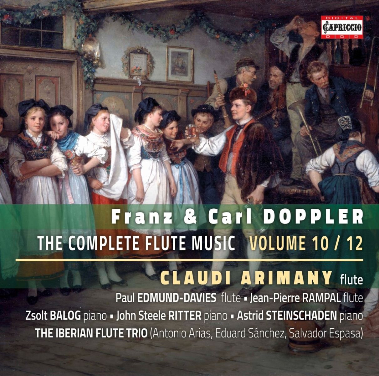 Afbeelding van Jean-Pierre Rampal, Claudi Arimany & Paul Edmund - The Complete Flute Music - Volume 10/12