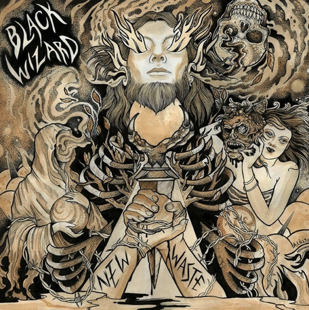 Afbeelding van Black Wizard - New Waste
