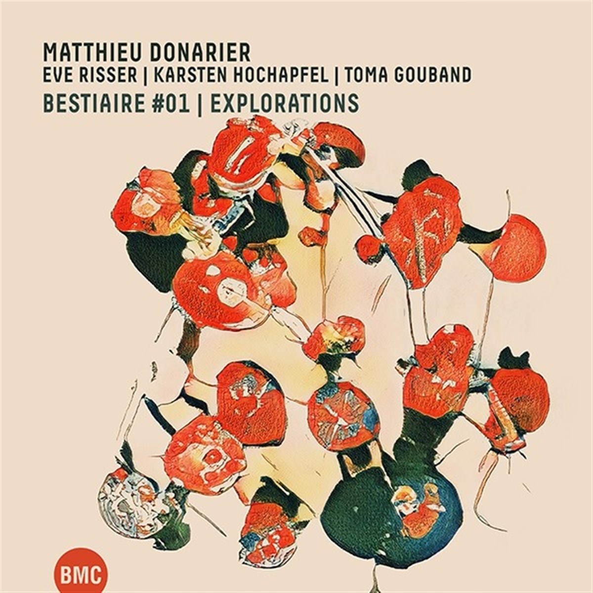 Afbeelding van Matthieu Donarier, Eve Risser, Karsten Hochapfel, Toma Gouband - Bestiaire #01 | Explorations