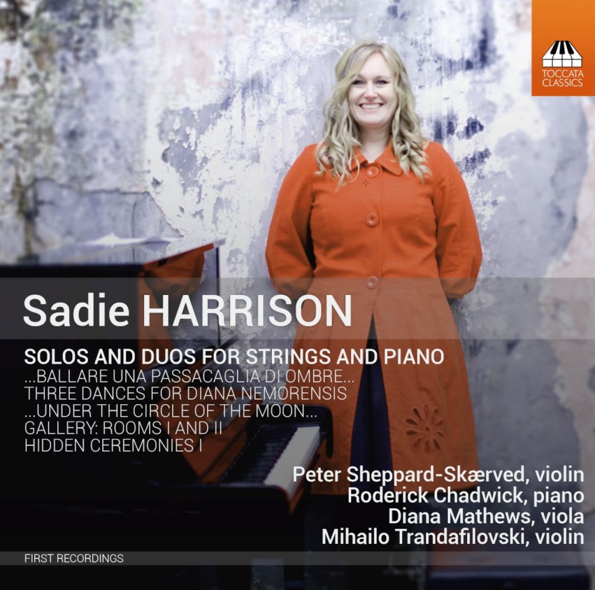 Afbeelding van Peter Sheppard Skærved, Roderick Chadwick, Diana Matthews, Mihailo Trandilovski - Harrison: Solos And Duos For Strings And Piano