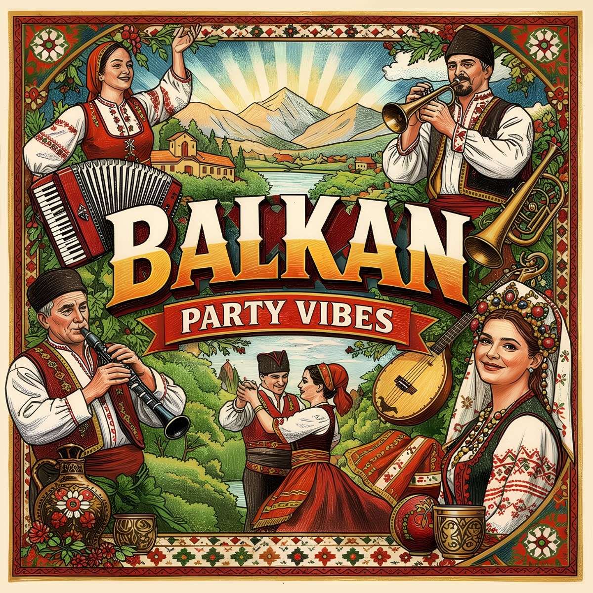 Afbeelding van Various Artists - Balkan Party Vibes