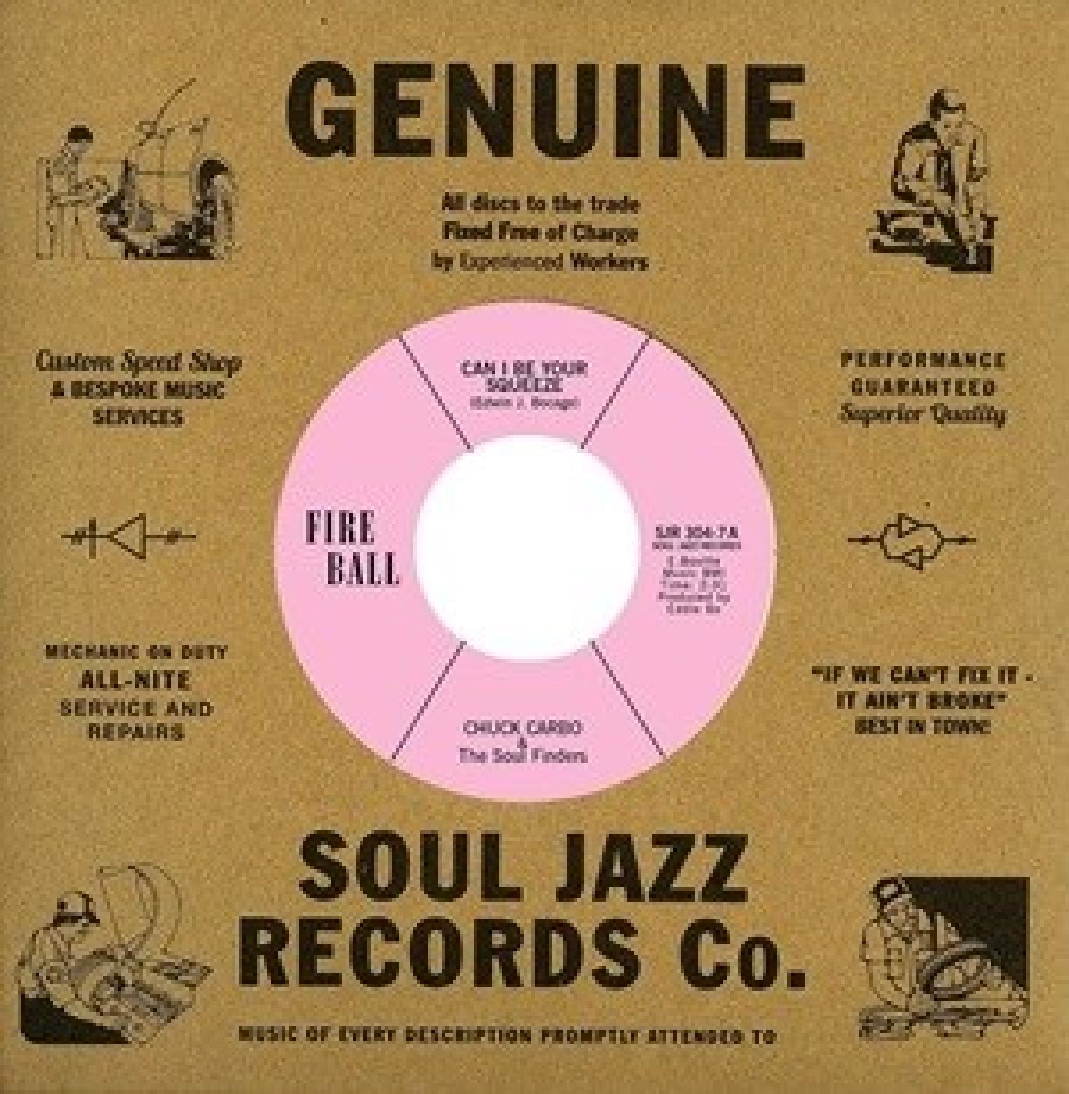 Afbeelding van Chuck Carbo & The Soul Finders - Can I Be Your Squeeze / Take Care Your Homework