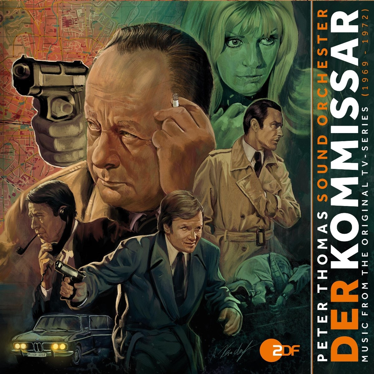 Afbeelding van Peter Thomas Sound Orchester - Der Kommissar