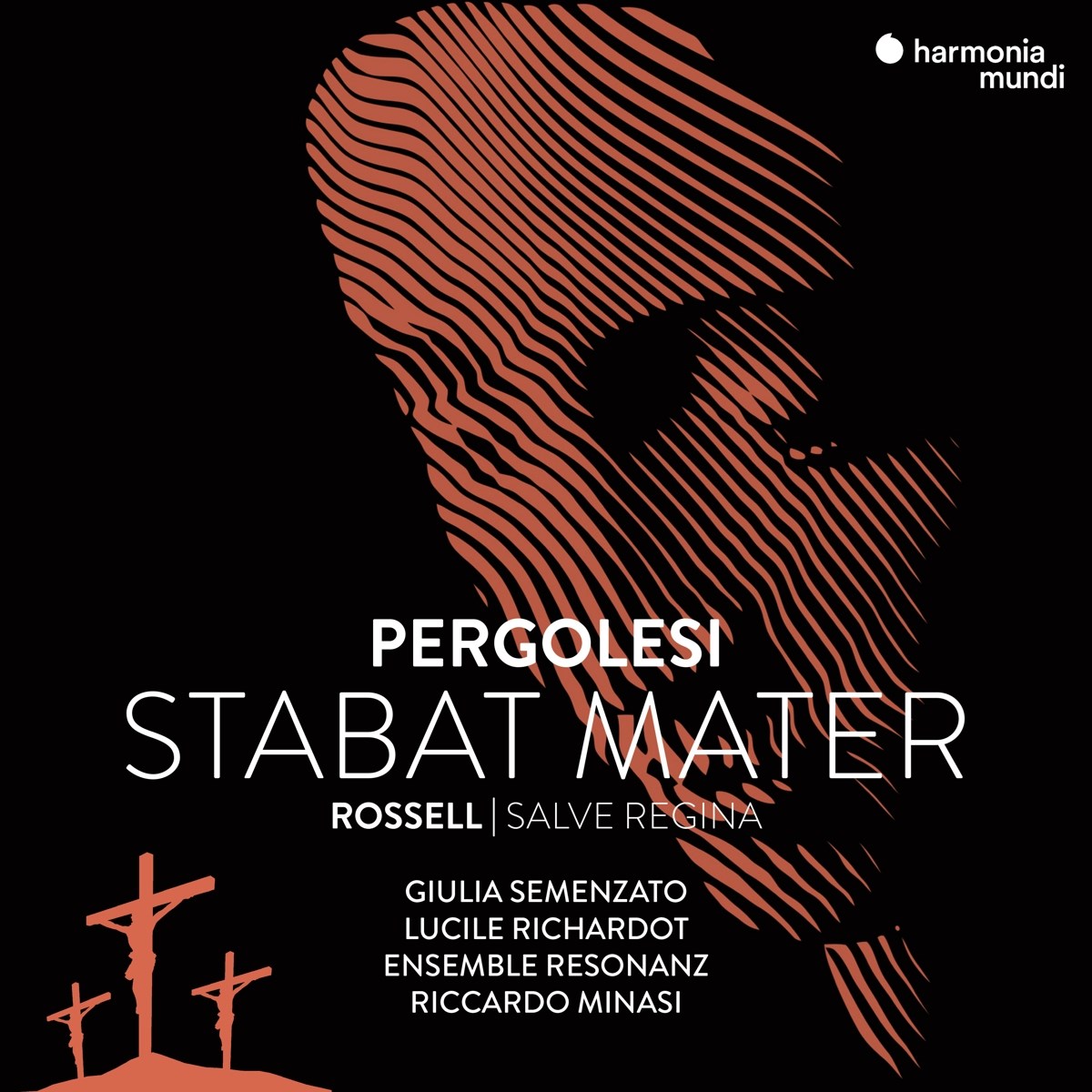 Afbeelding van Giulia Semenzato, Lucile Richardot, Ensemble Resonanz, Riccardo Minasi - Pergolesi: Stabat Mater | Rossell: Salve Regina