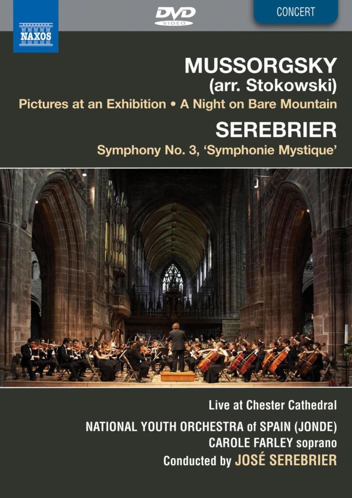 Afbeelding van National Youth Orchestra Spain - Mussargsky: Pictures At An Exhibition/ Serebrier: Symphony No.3
