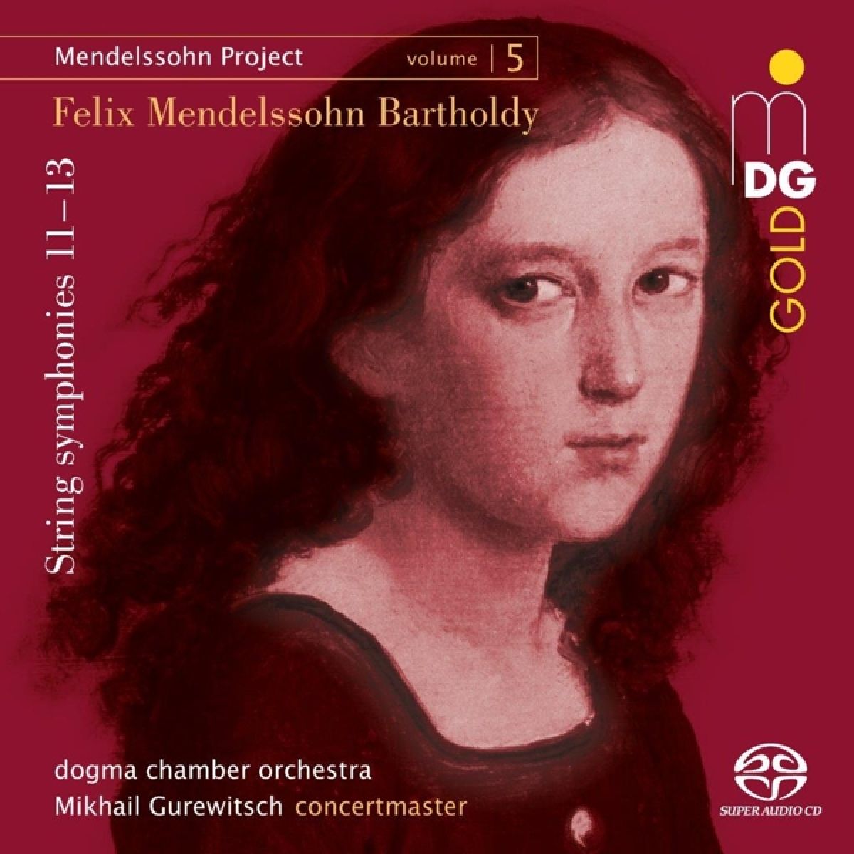 Afbeelding van Dogma Chamber Orchestra & Mikhail Gurewitsch - Mendelssohn Project Vol. 5