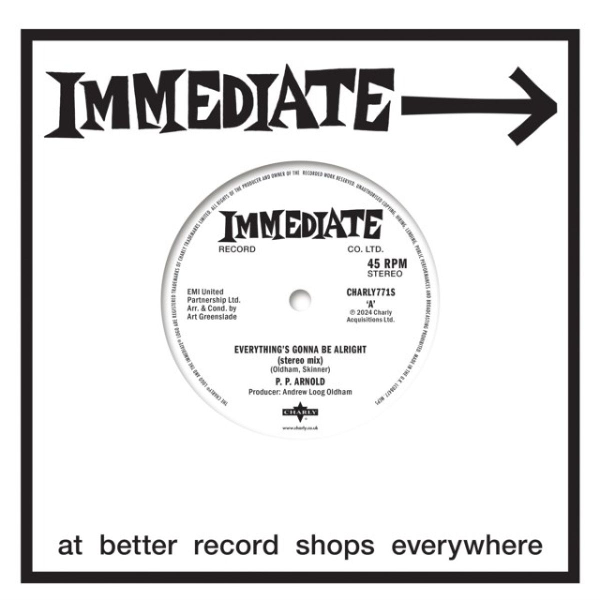 Afbeelding van Everything Is Gonna Be Alright / Everything Is Gonna Be Alright (Remix)