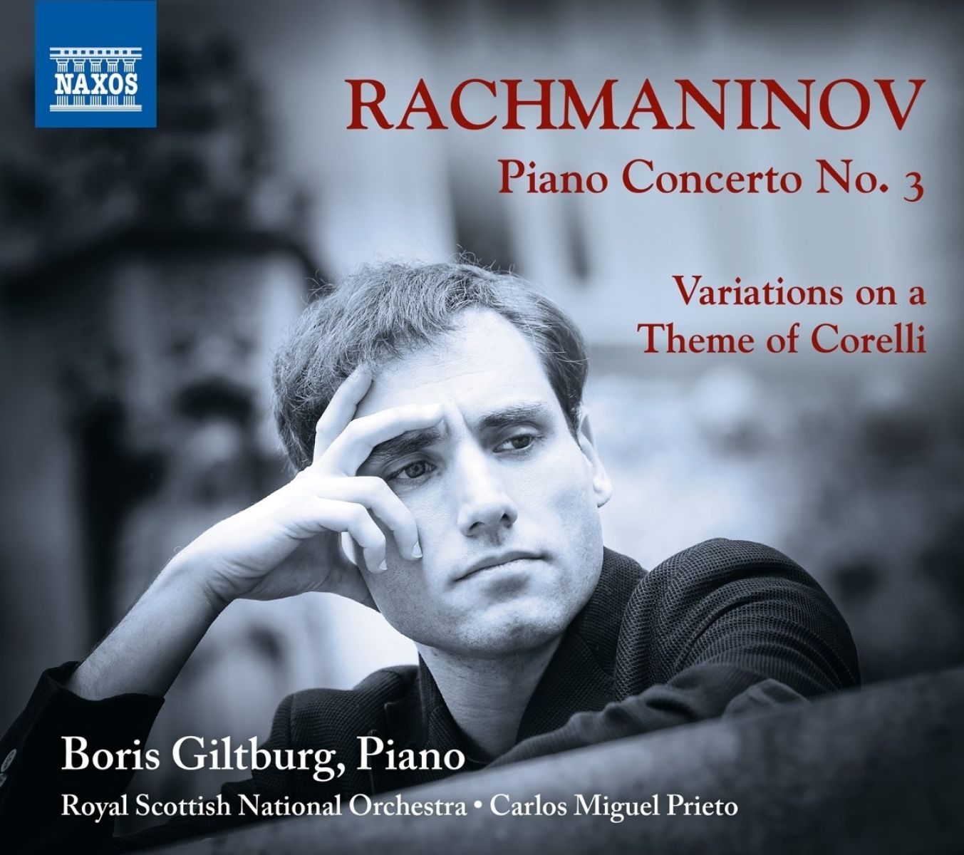 Afbeelding van Boris Giltburg, Royal Scottish National Orchestra, Carlos Miguel Prieto - Rachmaninov: Piano Concerto No. 3 | Variations On A Theme Of Corelli