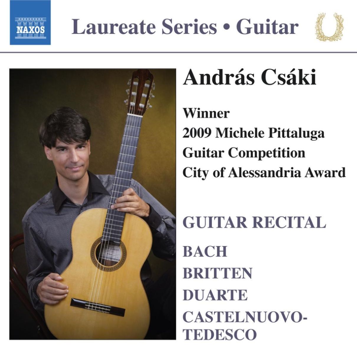 Andras Csaki - Laureate Series | Guitar Recital