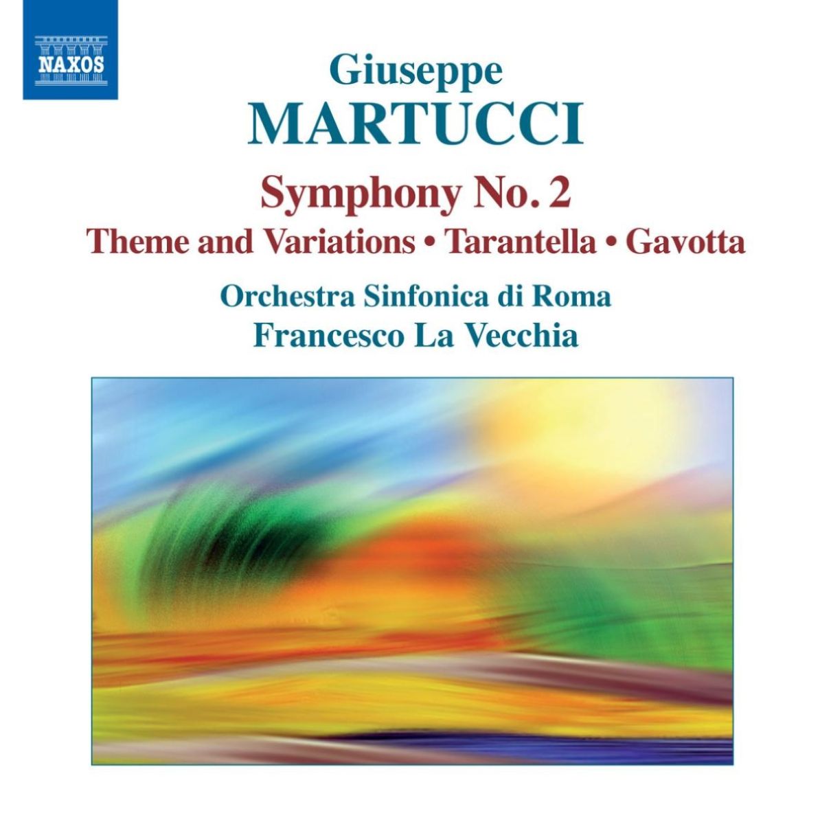 Afbeelding van Orchestra Sinfonico Di Roma, Francesco La Vecchia - Martucci: Symphony No.2