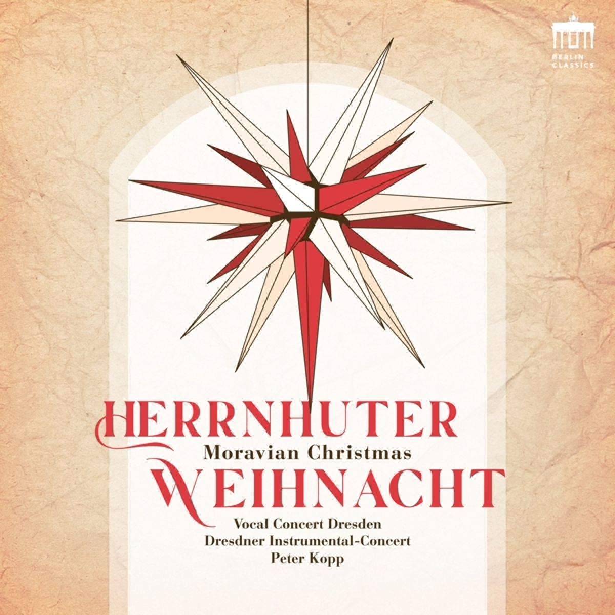 Afbeelding van Vocal Concert Dresden, Dresdner Instrumental-Concert, Peter Kopp - Herrnhuter Weihnacht (Moravian Christmas)
