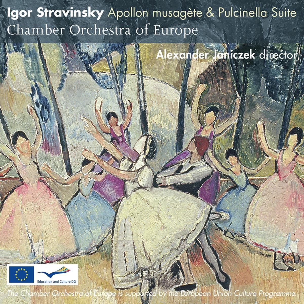 Afbeelding van Alexander Janiczek & Chamber Orchestra Of Europe - Stravinsky: Apollon Musagete & Pulcinella Suite