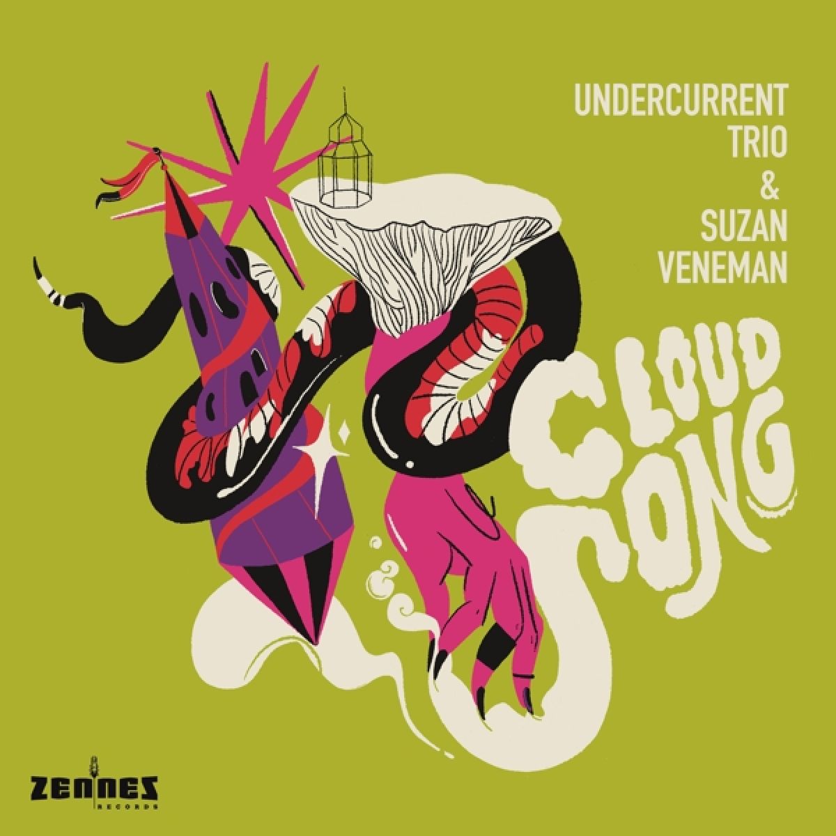 Afbeelding van Undercurrent Trio & Susan Veneman - Cloud Song