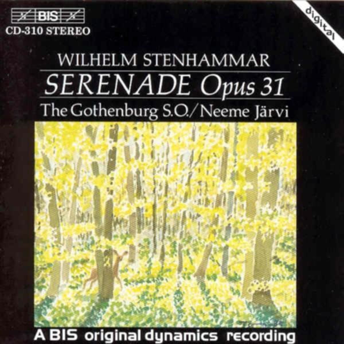 Afbeelding van Gothenburg Symphony Orchestra, Neeme Järvi - Stenhammar: Serenade For Large Orchestra