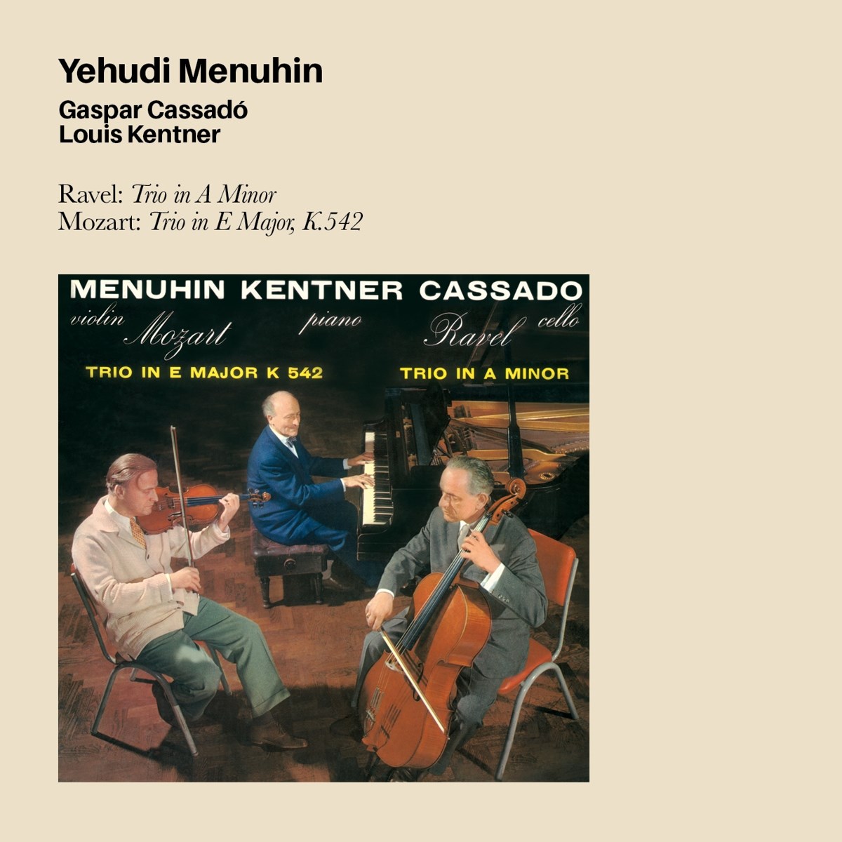Yehudi Menuhin - Ravel: Trio In A Minor,..