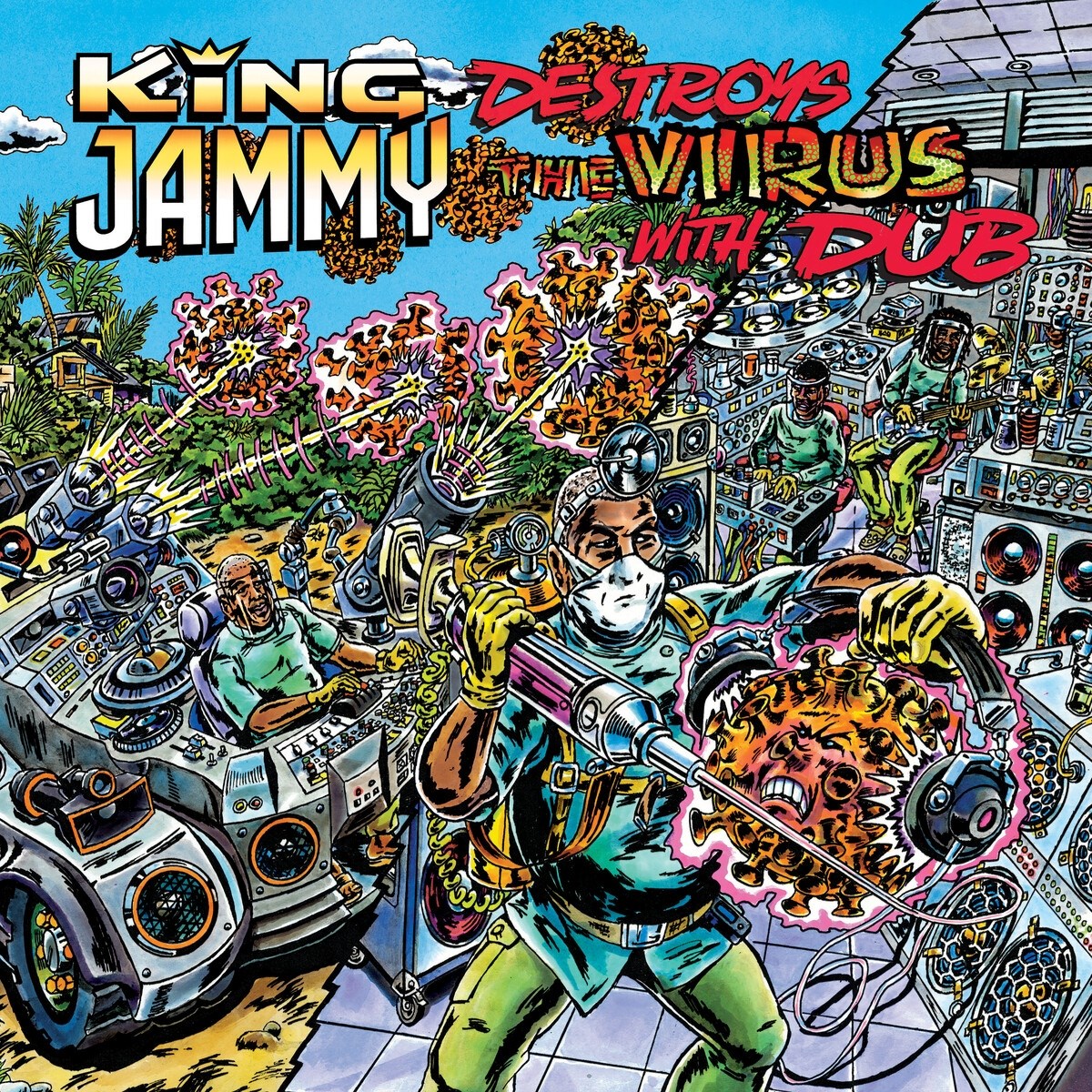 Afbeelding van King Jammy - King Jammy Destroys The Virus With Dub