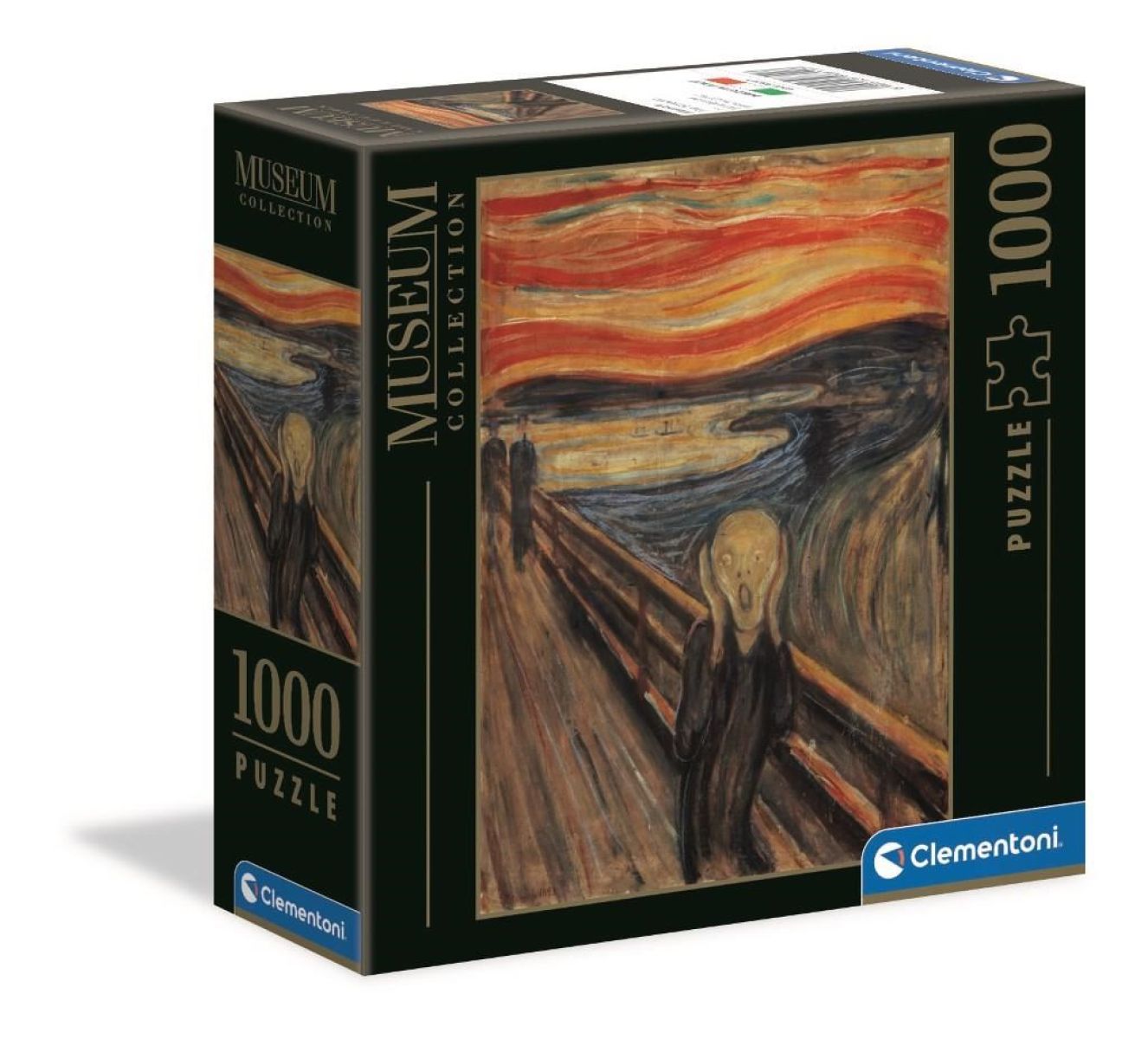 Afbeelding van Museum Collection - Edvard Munch - De Schreeuw - Square Box (1000 stukjes) 
