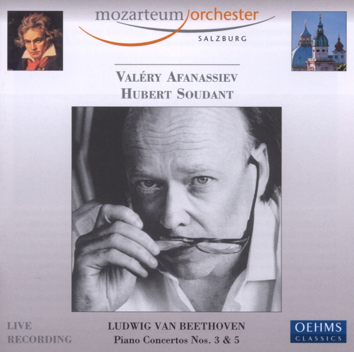 Afbeelding van Valéry Afanassiev & Mozarteum Orchester Salzburg - Beethoven: Concertos For Piano No.3 & 5