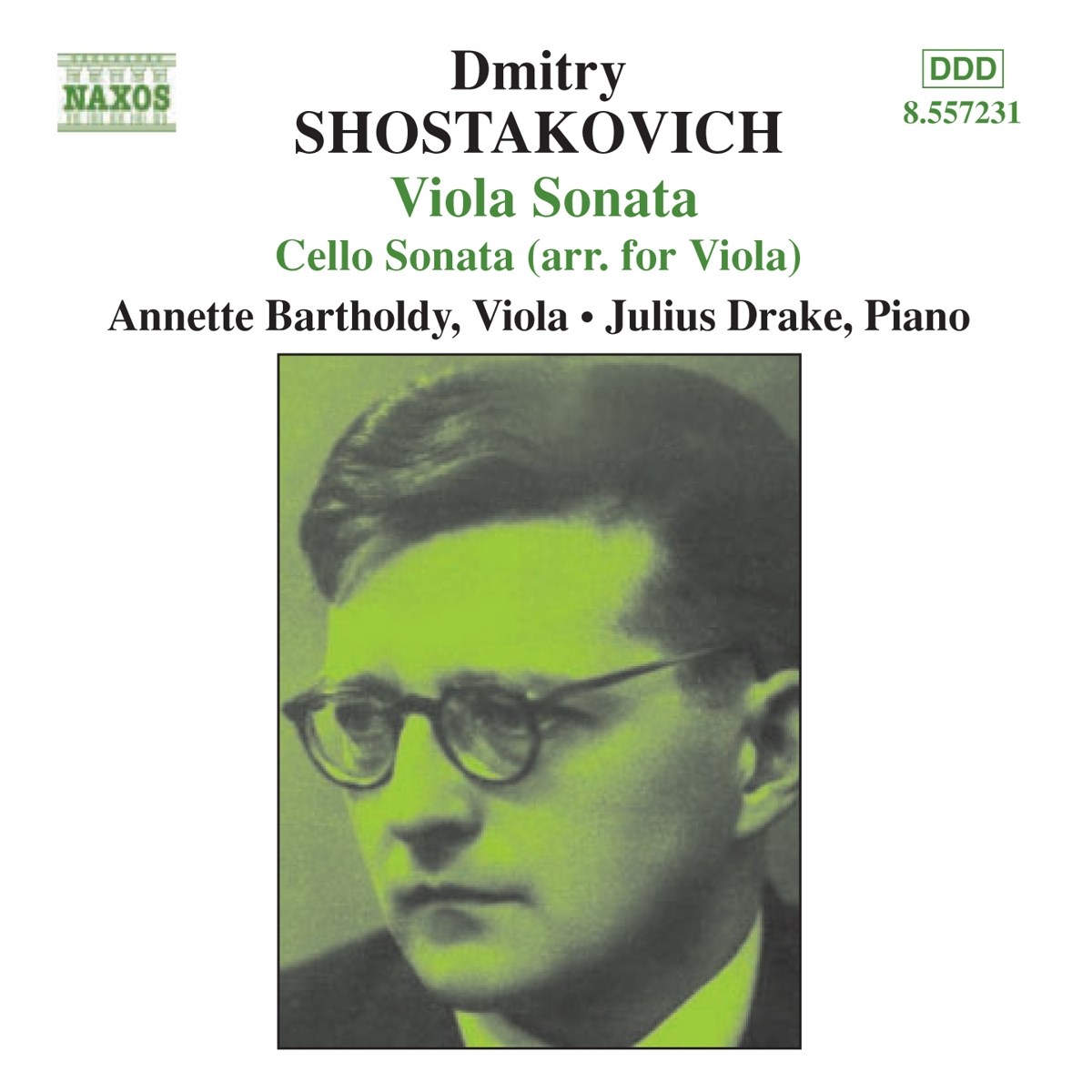 Annette Batholdy & Julius Drake - Shostakovich: Viola Sonata | Cello Sonata (Arr. For Viola)