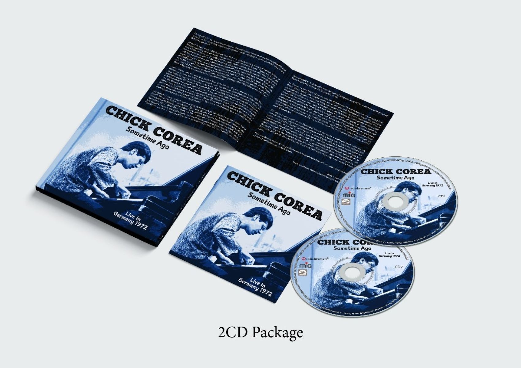 Afbeelding van Chick Corea - Sometime Ago (Live In Germany 1972)