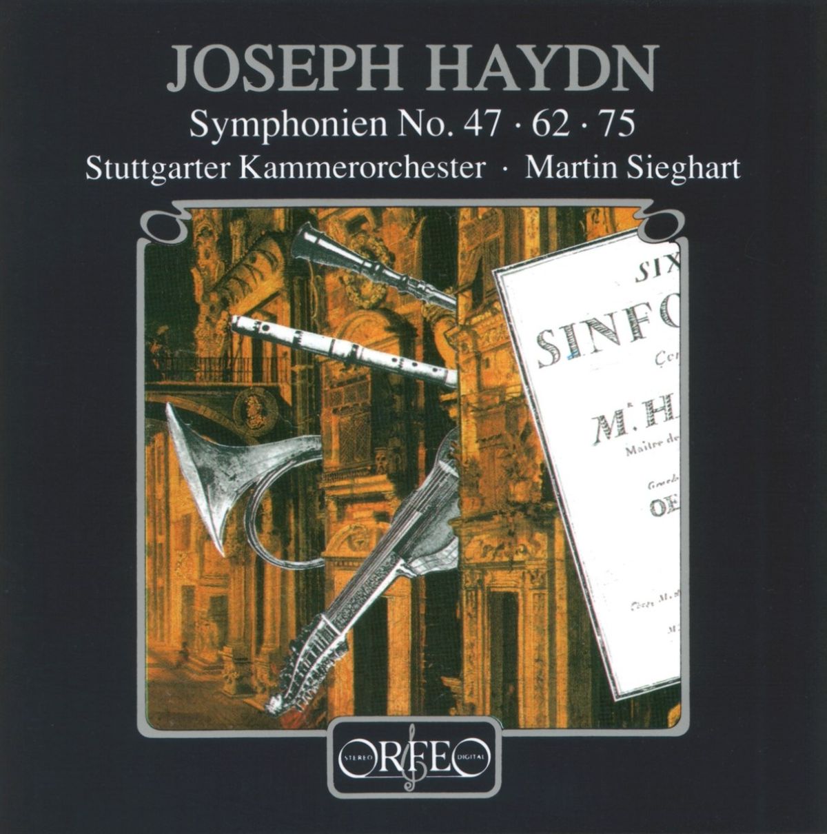 Afbeelding van Stuttgarter Kammerorchester - Haydn: Symphonien Hob. I47,62,75