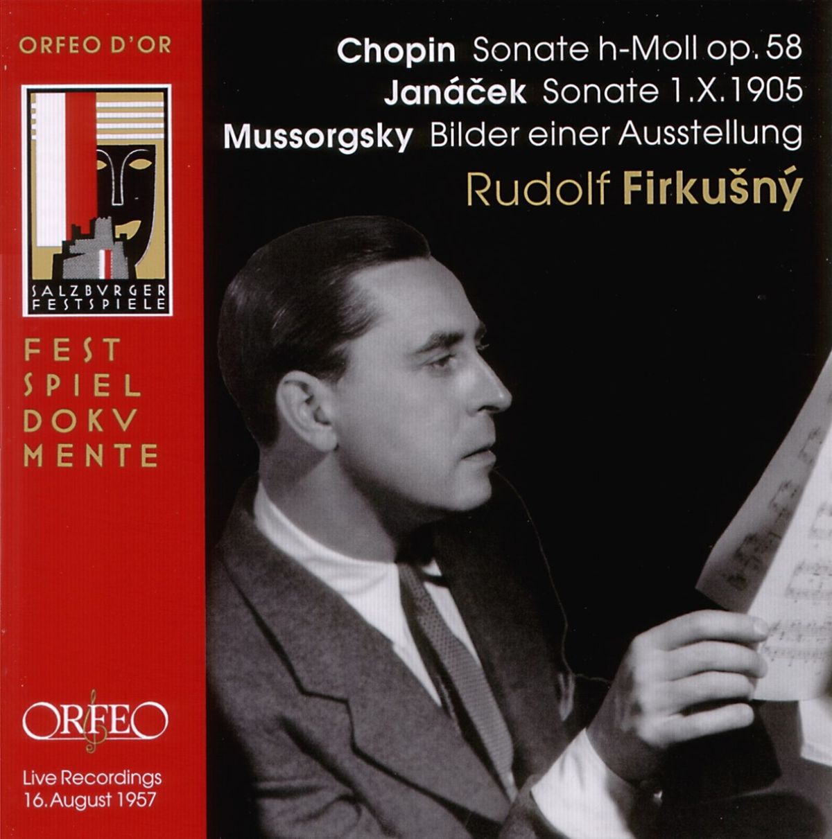 Afbeelding van Rudolf Firkušný - Chopin, Janácek, Mussorgsky