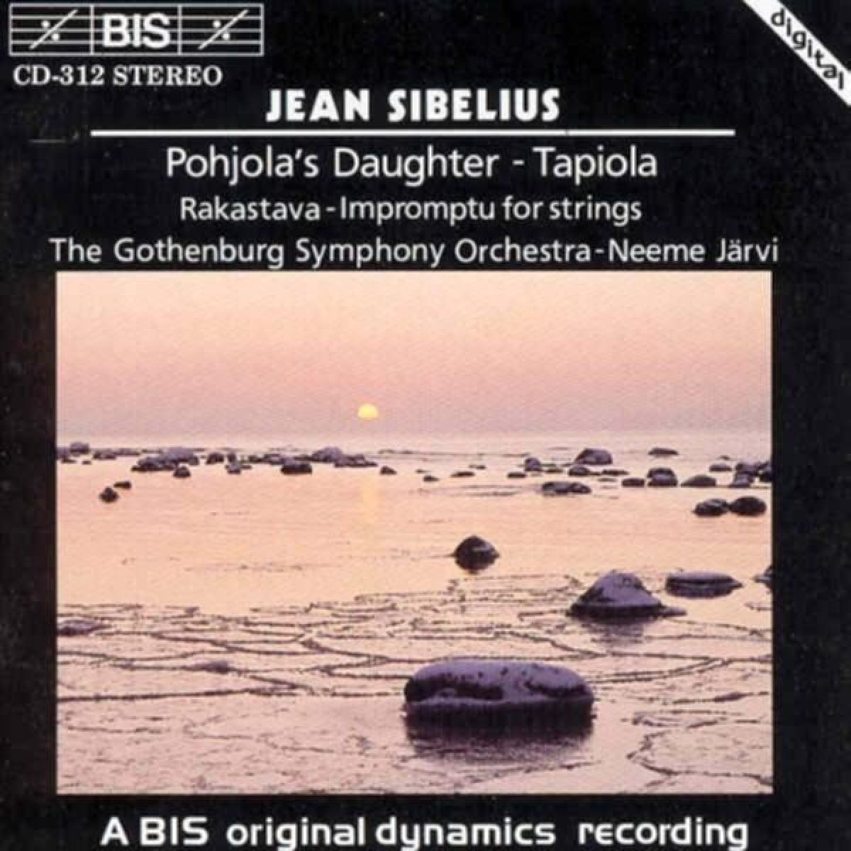 Afbeelding van Gothenburg Symphony Orchestra, Neeme Järvi - Sibelius: (Compl.Ed. 18), Pohjolan Tytar