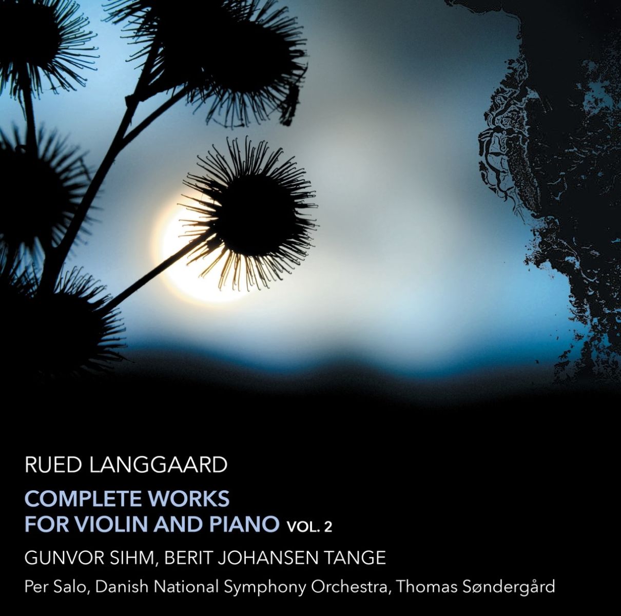Afbeelding van Gunvor Sihm, Berit Johansen, Per Salo, DR SymfoniOrkestret, Thomas Søndergård - Langgaard: Complete Works For Violin And Piano, Vol. 2