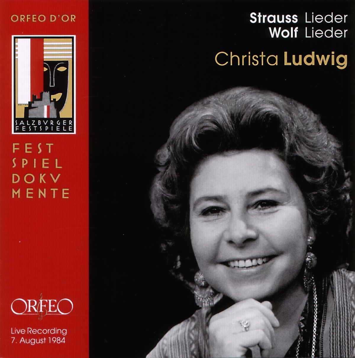Afbeelding van Christa Ludwig - Strauss Lieder | Wolf Lieder