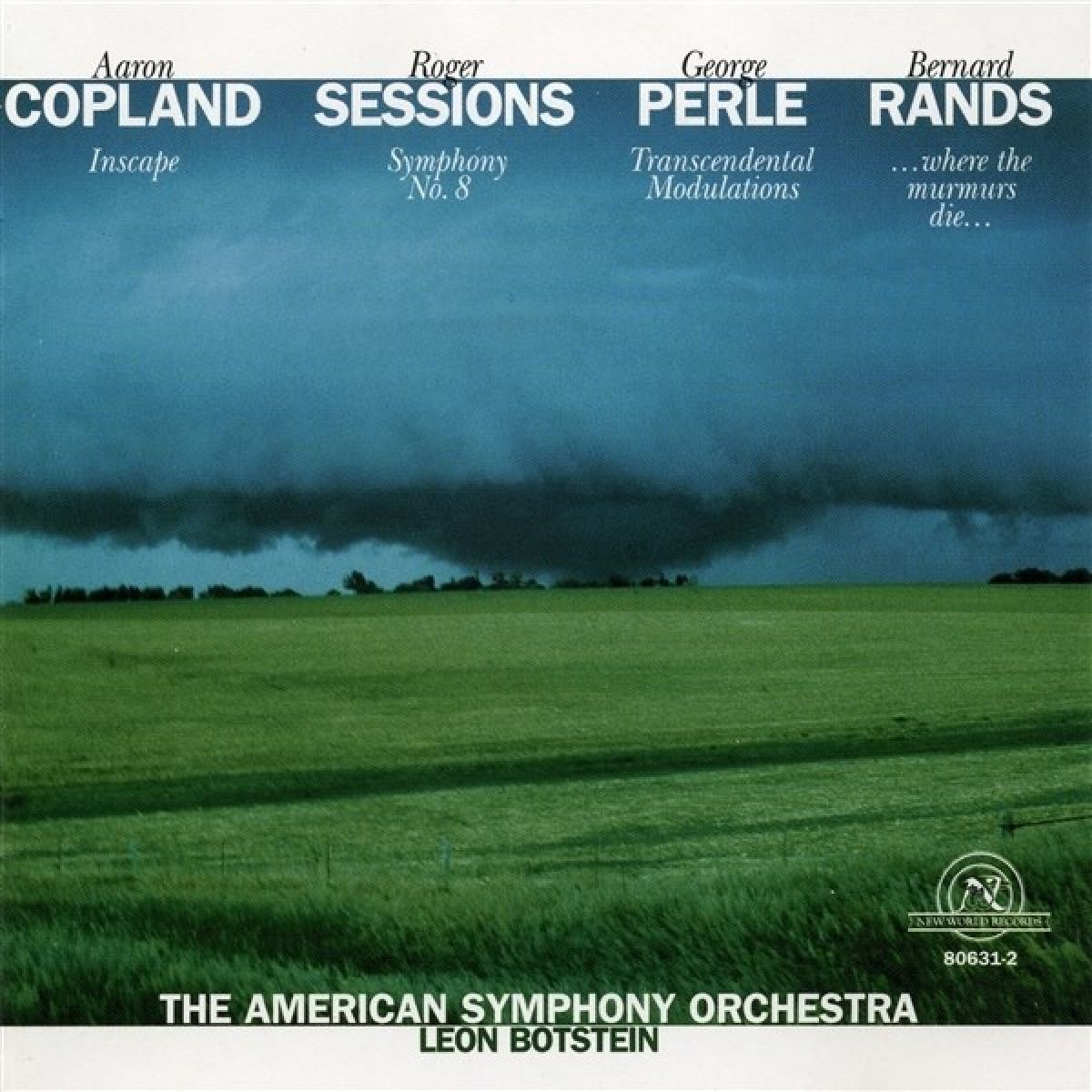 American Symphony Orchestra, Leon Botstein - Inscape | Symphony No. 8 | Trancendental Modulations | ...Where The Murmurs Die...