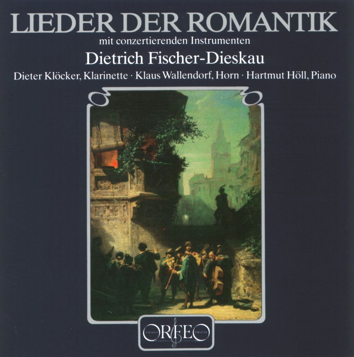 Afbeelding van Dietrich Fischer-Dieskau, Dieter Klöcker, Klaus Wallendorf, Hartmut Höll - Lieder Der Romantik