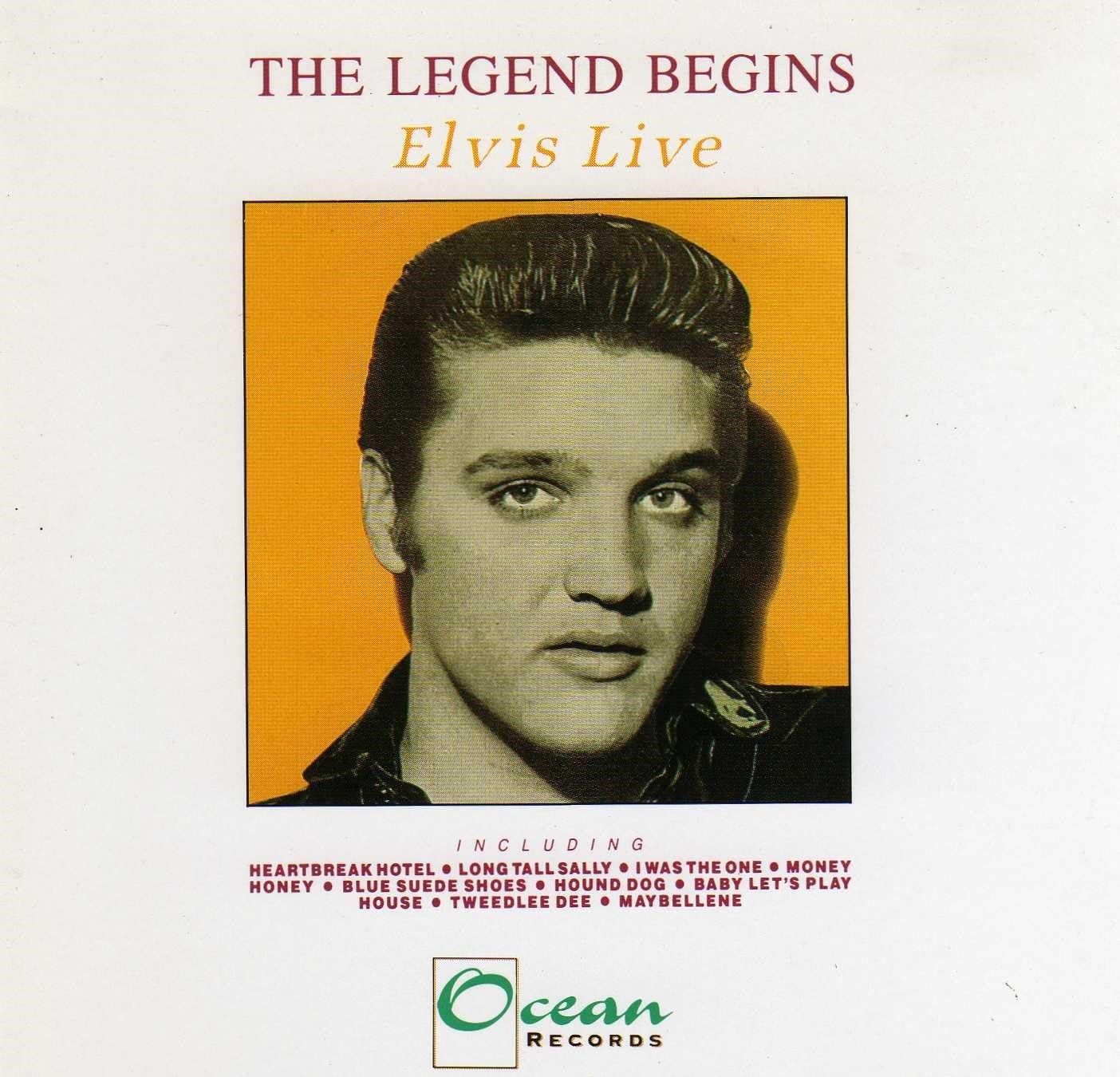 Afbeelding van Elvis Presley - The Legend Begins - Elvis Live