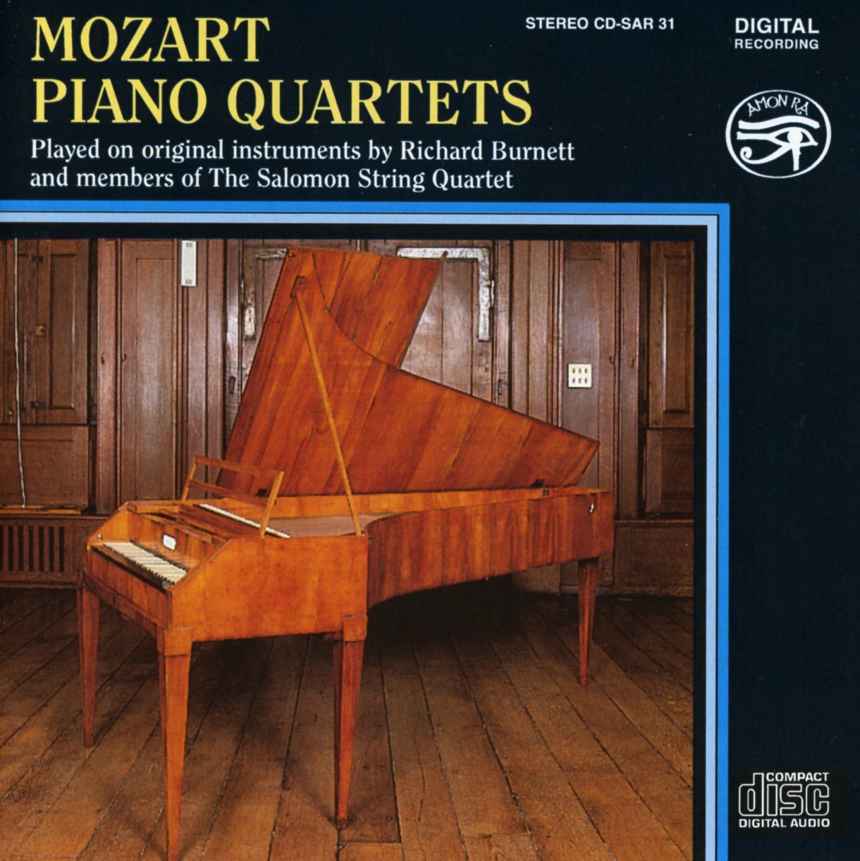 Members Of Salomon String, Richard Burnett - Mozart: Piano Quartets