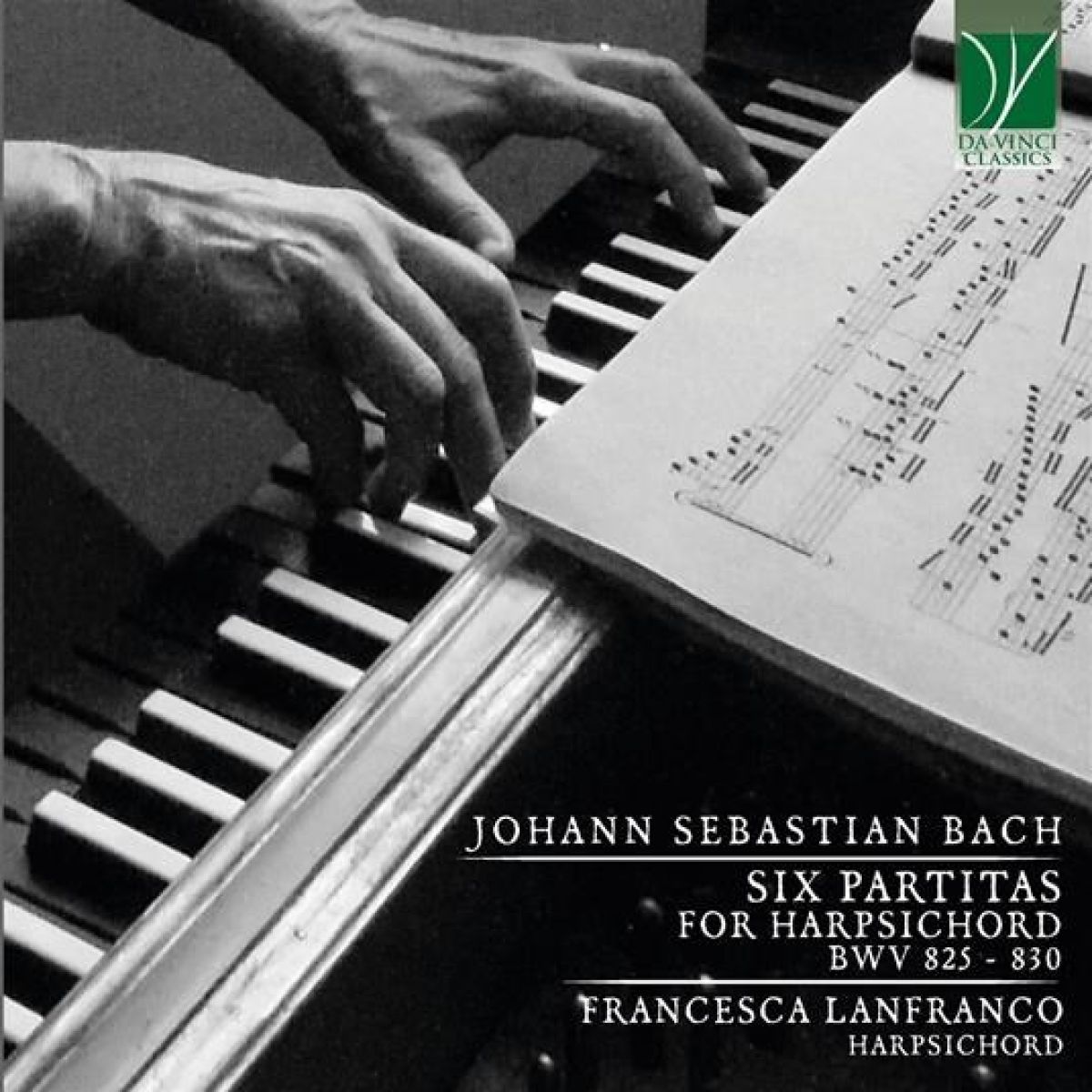 Afbeelding van Francesca Lanfranco - J.S. Bach: Six Partitas For Harpsichord Bwv 825-830