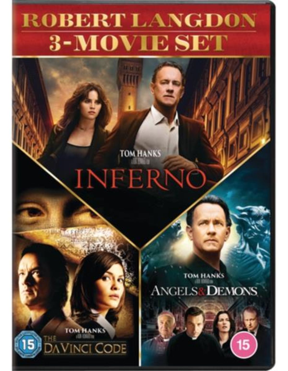 Afbeelding van The Da Vinci Code/Angels And Demons/Inferno