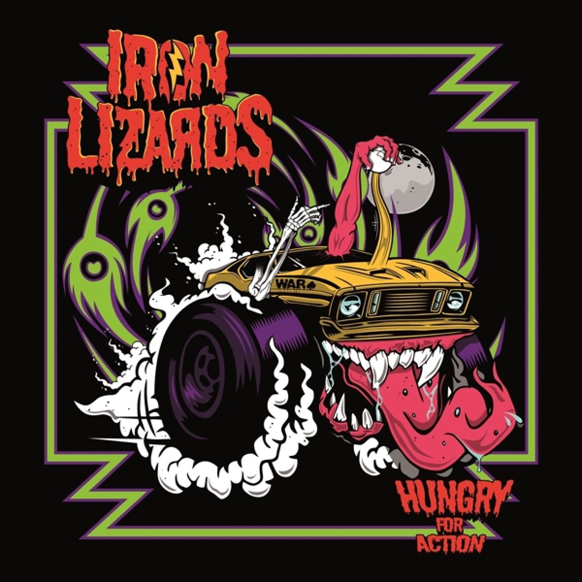 Iron Lizards - Hungry For Action