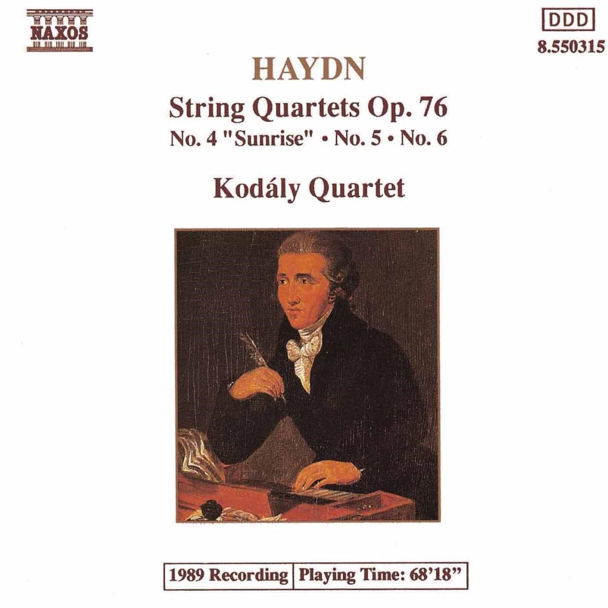 Kodály Quartet - Haydn: String Quartets Op. 76, Nos. 4-6