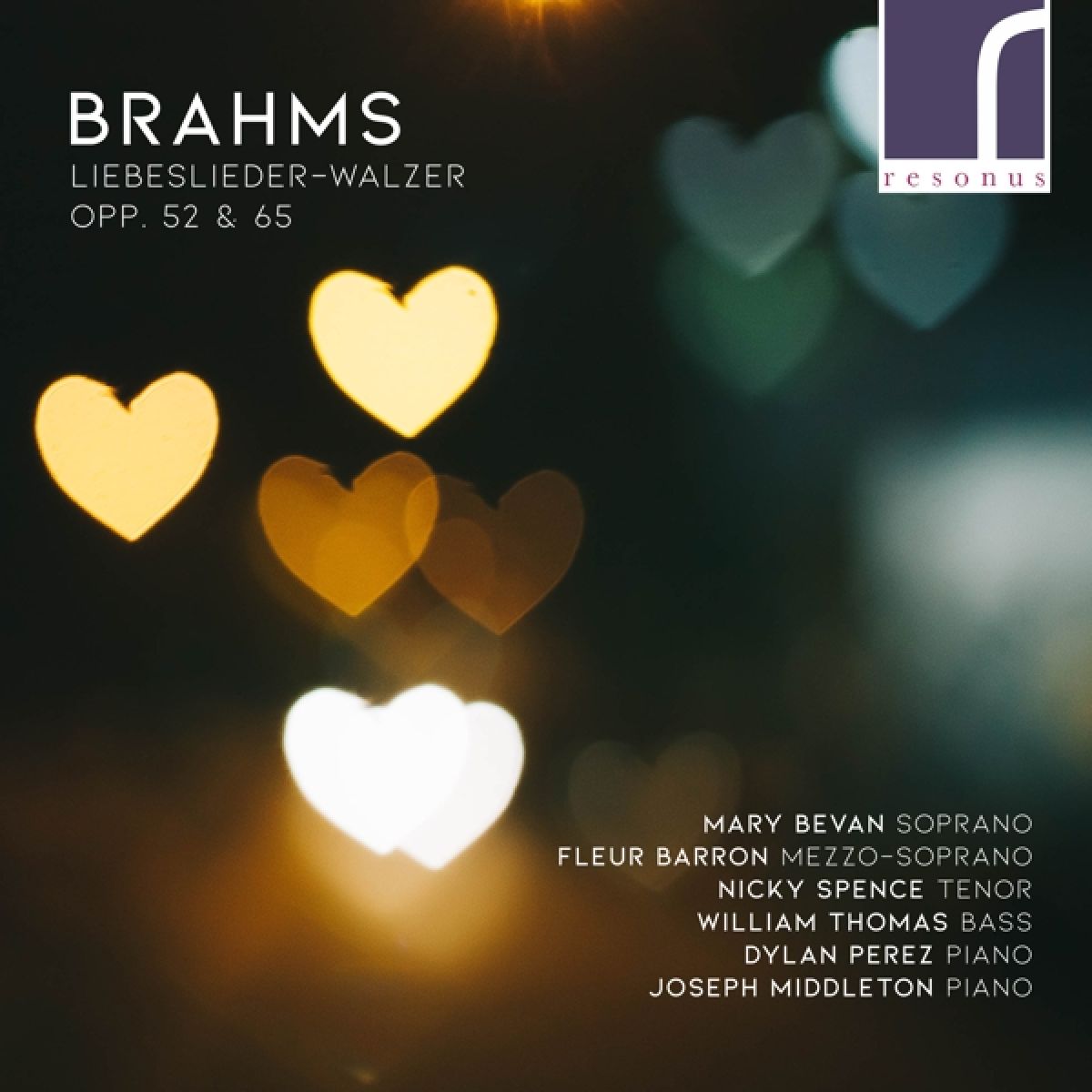 Mary Bevan, Fleur Barron, Nicky Spence, William Thomas - Brahms: Liebeslieder-Walzer, Opp. 52 & 65