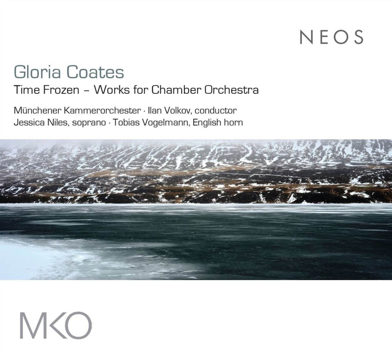 Afbeelding van Münchener Kammerorchester, Ilan Volkov - Gloria Coates: Time Frozen 'Works for Chamber Orchestra'
