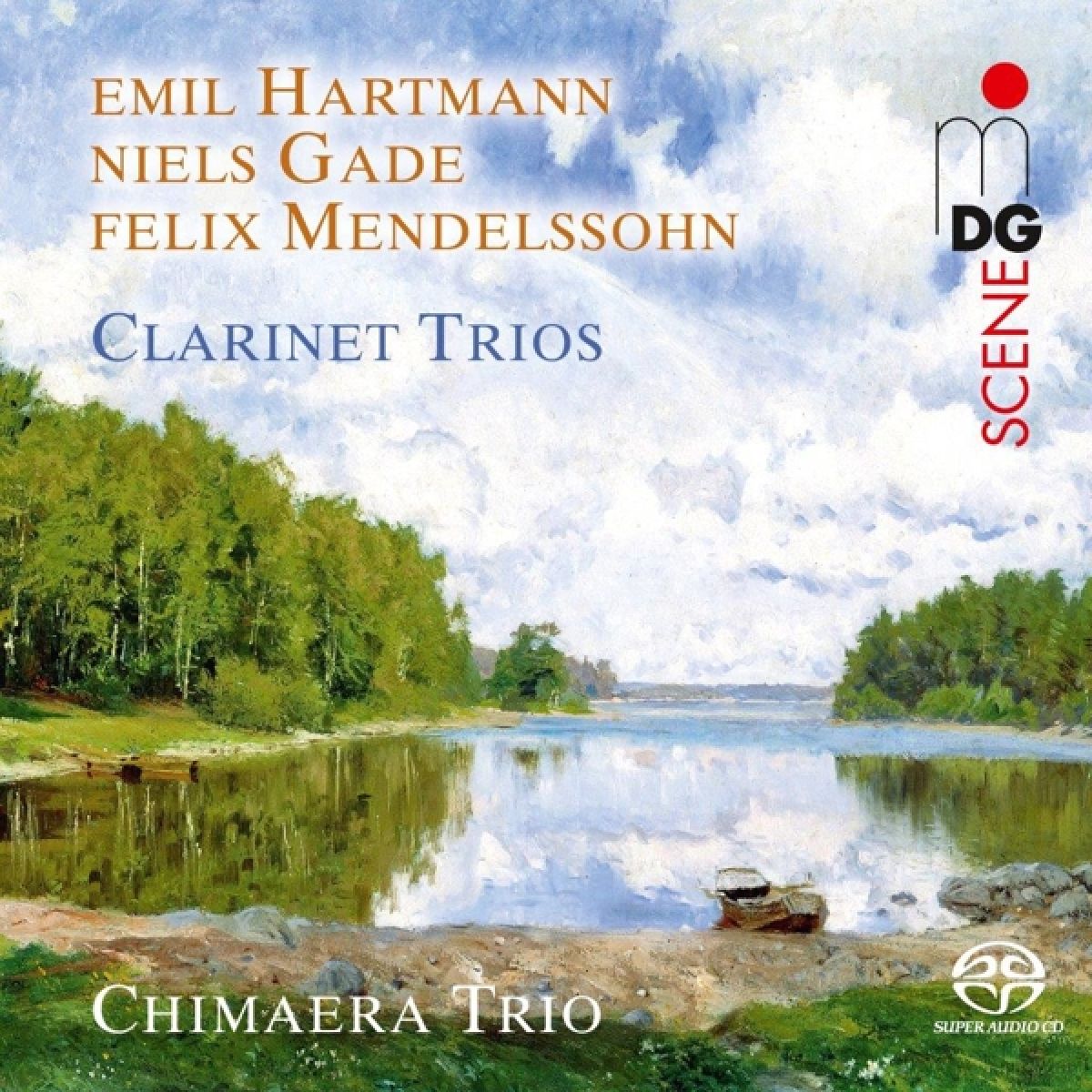 Afbeelding van Mendelssohn, Hartmann & Gade: Clarinet Trios
