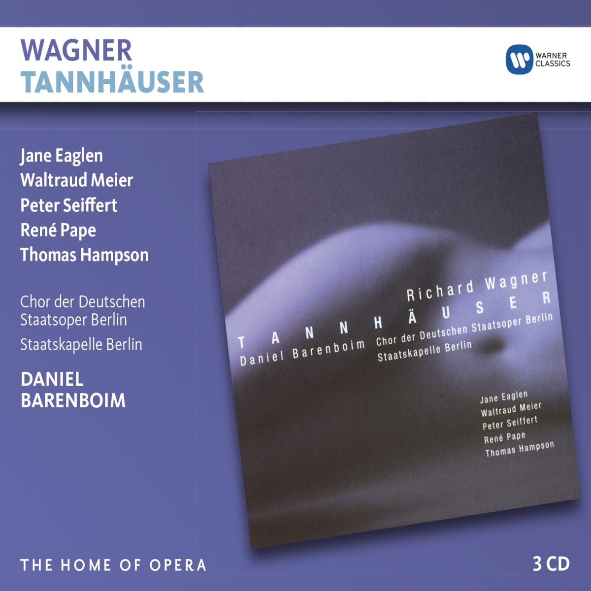 Afbeelding van Daniel Barenboim, Chor Der Staatsoper Berlin, Staatskapelle Berlin - Wagner : Tannhäuser