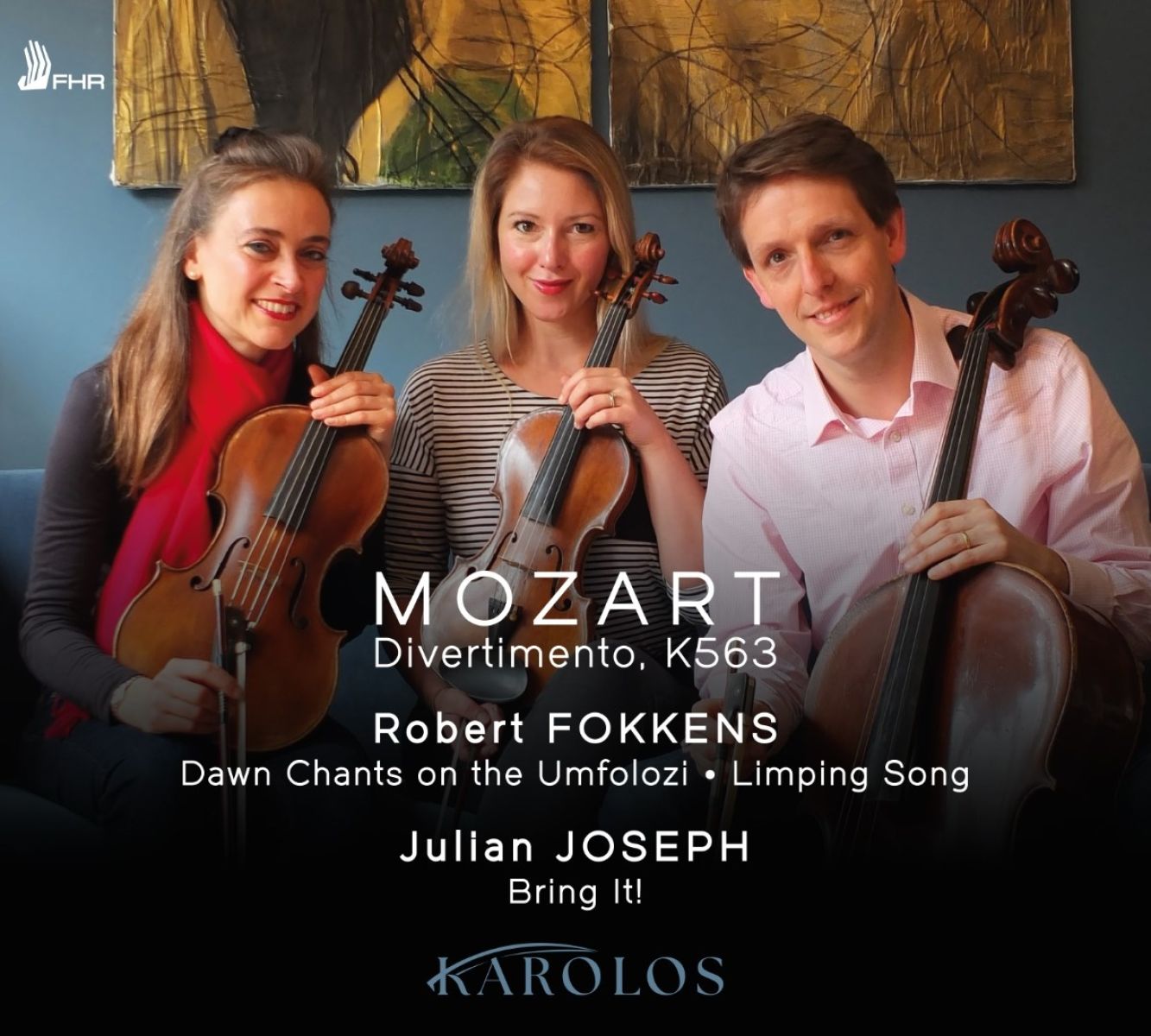 Afbeelding van Karolos - Mozart, Fokkens, Joseph: Trios