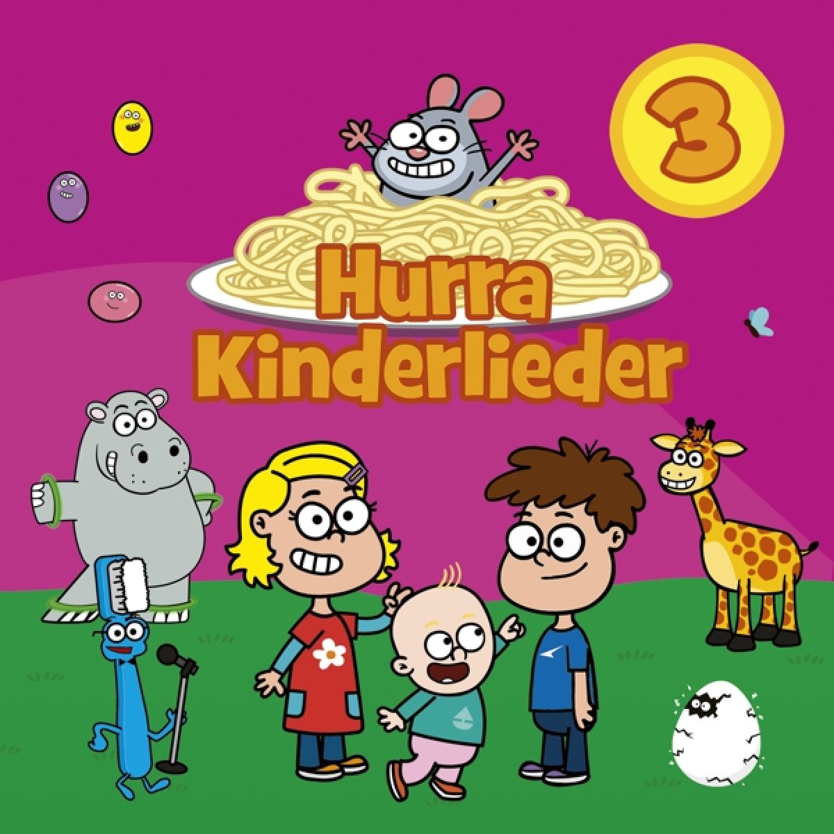 Afbeelding van Hurra Kinderlieder - Hurra Kinderlieder 3