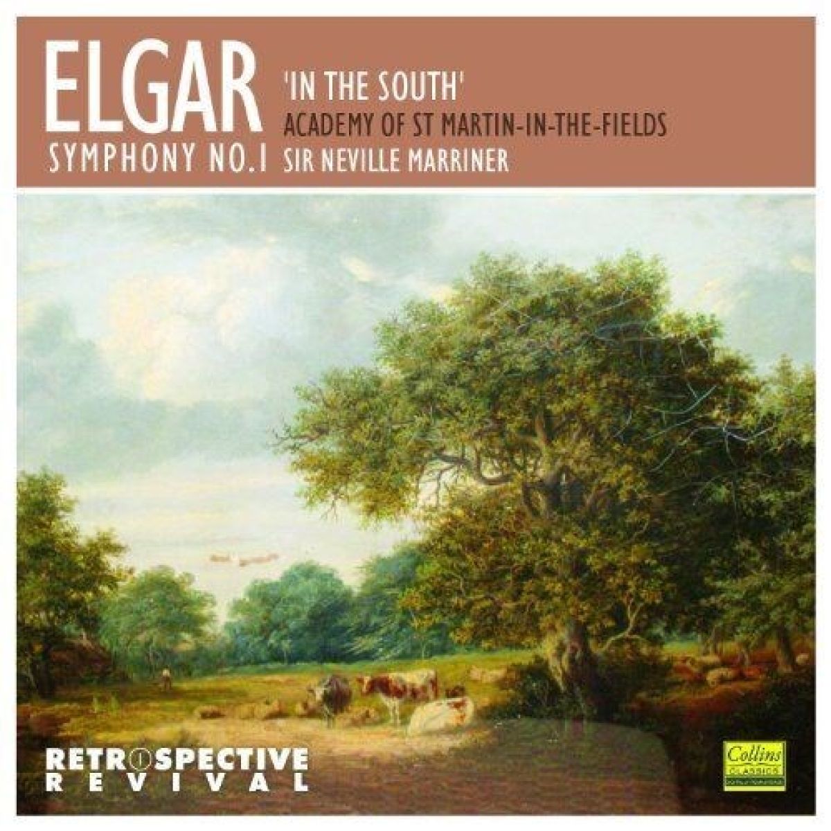 Afbeelding van The Academy Of St. Martin-in-the-Fields, Sir Neville Marriner - Elgar: In The South | Symphony No. 1