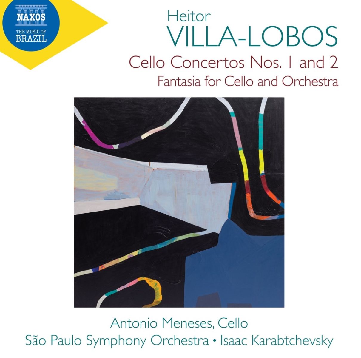 Afbeelding van Antonio Meneses, Isaac Karabtchevsky, Sao Paulo Symphony Orchestra - Villa-Lobos: Cello Concertos Nos. 1 And 2 | Fantasia For Cello