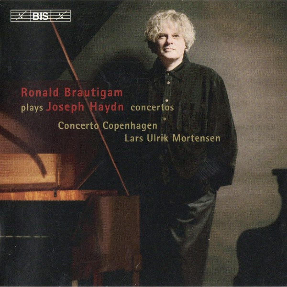 Afbeelding van Ronald Brautigam, Concerto Copenhagen, Lars Ulrik Mortensen - Haydn: Keyboard Concertos