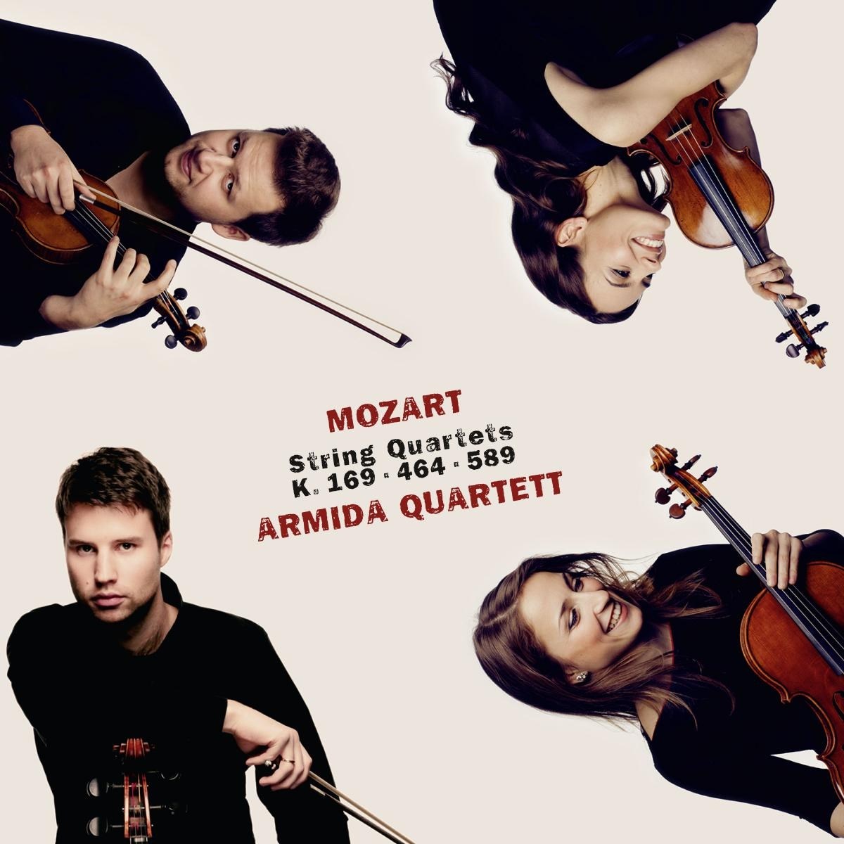 Afbeelding van Armida Quartett - Mozart: String Quartets K. 169 - 464 - 589