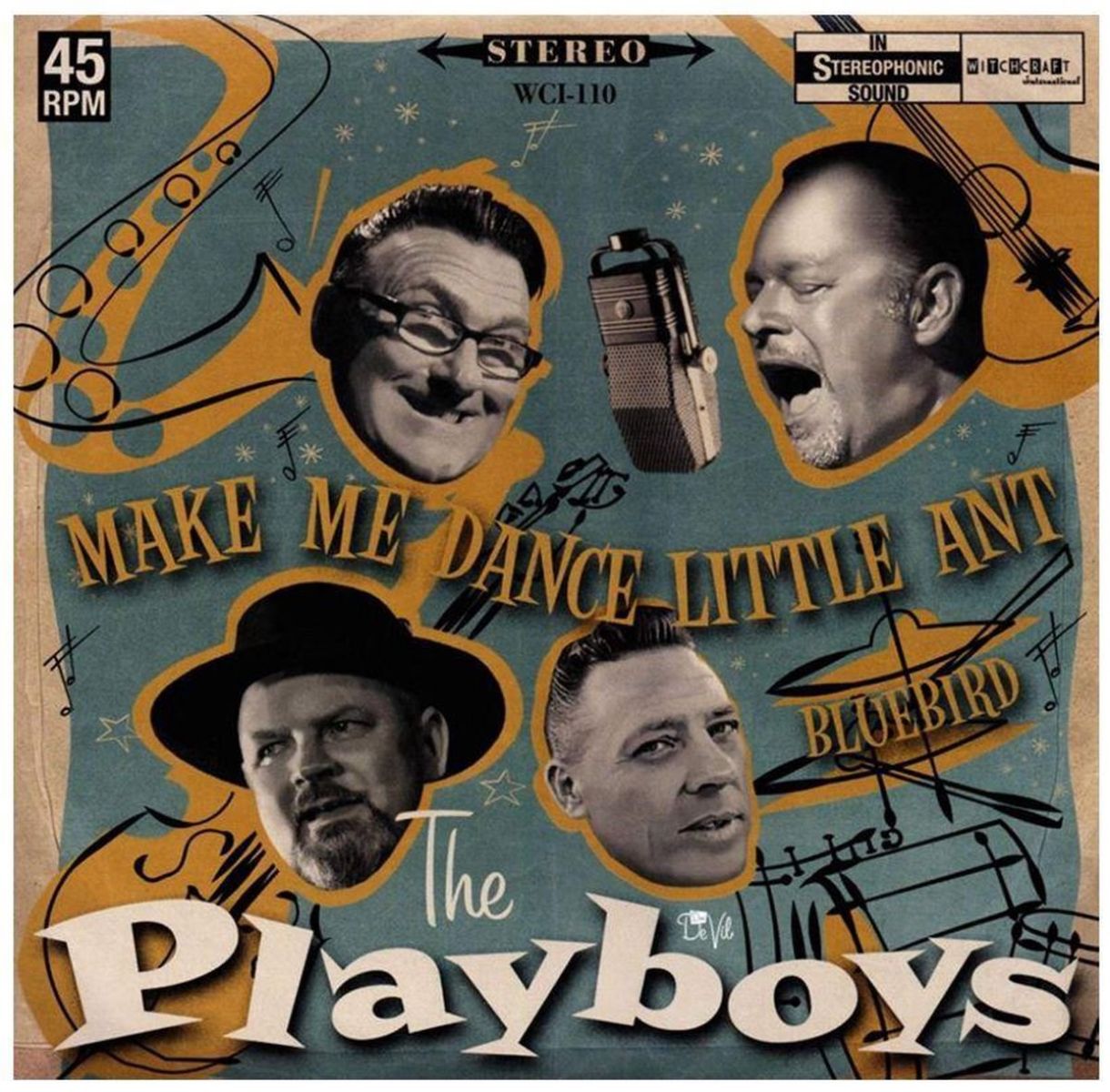 Afbeelding van The Playboys - Make Me Dance Little Ant/Bluebird
