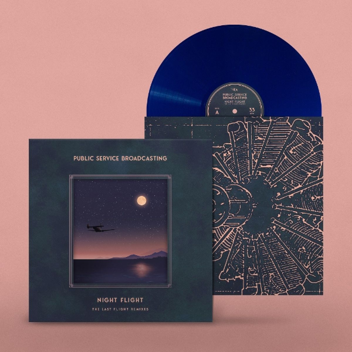 Afbeelding van Public Service Broadcasting - Night Flight: The Last Flight Remix