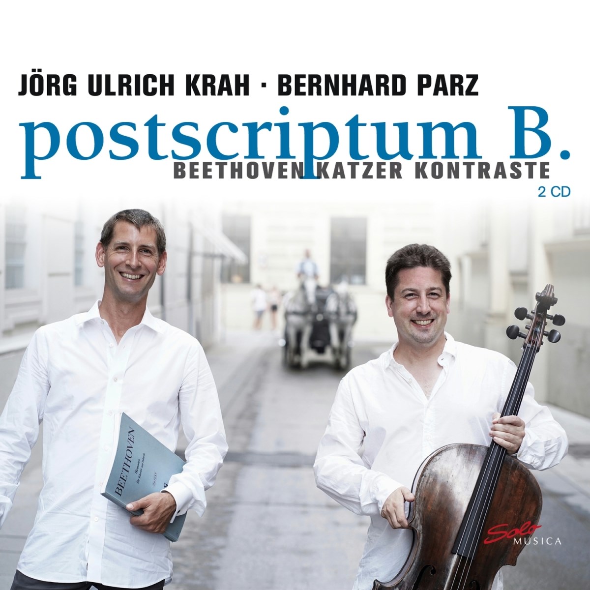 Afbeelding van Jörg Ulrich Krah & Bernhard Parz - Postscriptum B.: Sonatas For Piano And Violoncello